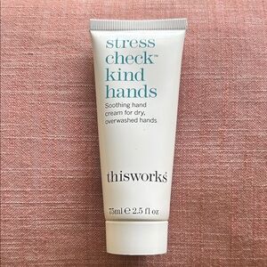 This Works Stress Check Kind Hands Cream - White *New/Never Opened*
